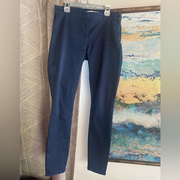 Tory Burch women's blue denim pants size 27 - Picture 1 of 16